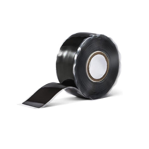 Waterproof Duct Tape 2.5cm x 3m, Silicone Repair Tape Plumbers Tape, Self Fusing Rubber Tape Waterproof Tape for Leaks, Rubber Seal Tape for Pipes...