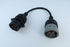 6P J1708 to Gray 9P Type 1 J1939 Cable Converting Cable 6pin to 9pin for Both J1939 Type 1 and Type 2 connectors...