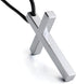 Cross Hanging Ornaments for Car Rear View Mirror, Cross Metal Car Charm, Pendant Decoration for Car, Truck, Home Decor (Sliver)...