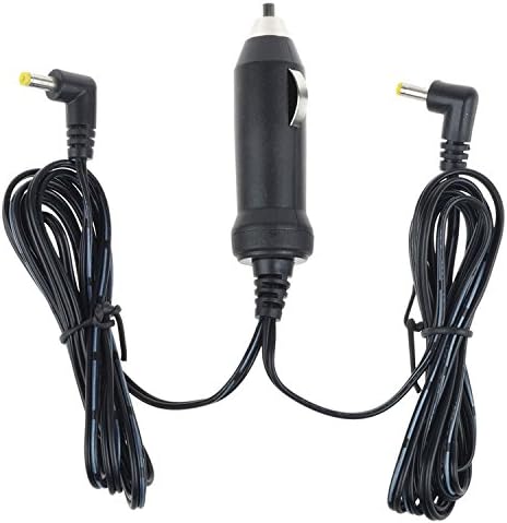 K-Mains Car Auto DC Cigarette Power Supply Power Cord Power Cable Charger for Phillips/Sylvania/Insignia Dual Screen Portable DVD Player Series...