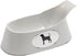 Lixit Ergonomic Bowls for Dogs with Long Ears (Grey, Large)...