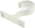 Sydien 2Pcs Curtain Rod Brackets Curtain Rods Holders with Mounting Screws and Wall Anchors for Curtains Rod (Ivory White)...