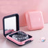 Retainer Case,Cute Mouthguard Case with Mirror,Slim Night Mouth Guard Case with Lid Hinge,Aligner Case,Inner Size 2.56, 2.36, 0.79inch...
