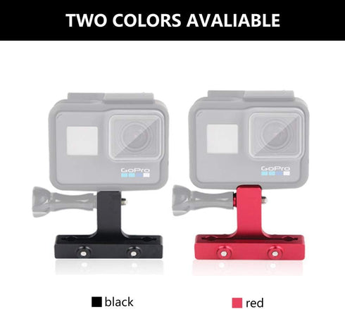 Bicycle Saddle Rail Camera Mount Bike Seat Mount for GoPro Hero 11/10/9/8/7/6/5s/5/4s/4/3+ Campark AKASO DJI OSMO Action Cameras Accessories(Black...