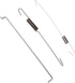 Governor Rod Spring Throttle Return Spring Link Rod Set for BlackMax 208CC/212CC 6HP/7HP 3000/3500/3600/3650/4375/4500 Watt Gasoline Generators...