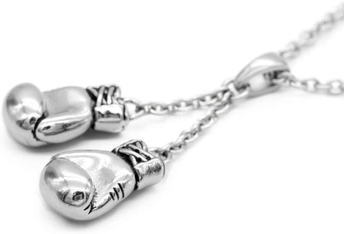 Controse Knockout Boxing Gloves Necklace...