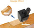 Squaring Corner Chisel Woodworking Right Angle Punch Hinge Recess Corner Wood Chiseling Square Hinge Tool (Black)...