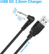 DC Charging Cable | USB Charger Cord,2.5mm USB DC Charger Cord Replacement,Fast USB DC Charging Cord,5v DC Charger Cable Wire 3ft...