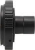 070 Microscope Lens Adapter Ring Portable 23.2mm Microscope T Mount Extension Tube T2 Mount Adapter Ring for Canon E Mount Camera Microscope Lens...