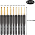 9 Pcs Crochet Hooks Ergonomic Crochet Needles Soft Grip Knitting Needles for Make Scarves Gloves Blankets and Pet Clothes......