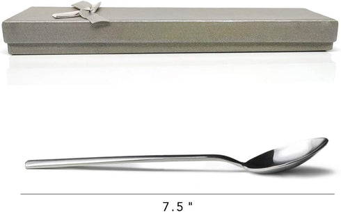Best Dad Gifts from Daughter Son - I Love You Dad Spoon Funny Coffee Spoon Engraved Stainless Steel - Dad Gift for Father's Day/Birthday/Christmas...