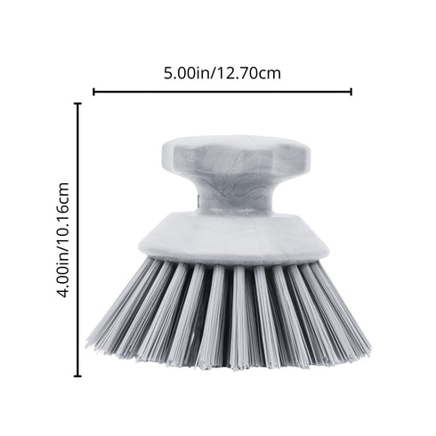 SPARTA 42395EC02 Plastic Scrubber Brush, Round Brush, Dish Scrub Brush With Color Coded For Cleaning, Kitchen, Bathroom, Bathtub, Dishes, Sink, 5 ...