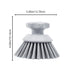 SPARTA 42395EC02 Plastic Scrubber Brush, Round Brush, Dish Scrub Brush With Color Coded For Cleaning, Kitchen, Bathroom, Bathtub, Dishes, Sink, 5 ...