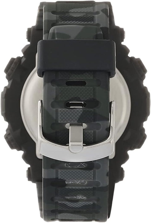 Armitron Sport Men's Quartz Sport Watch with Plastic Strap, Black, 22 (Model: 40/8284CBK)...