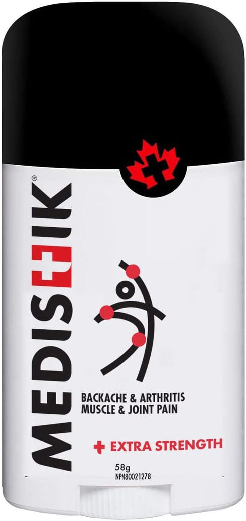 Extra Strength Pain Relief Stick. Long Lasting Topical Pain Reliever for Backache, Muscle & Joint Pain, 58g...