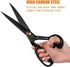 Fabric Scissors 9 Inch Sewing Dressmaking Scissors Professional Razor Sharp for Tailoring Leather Raw Materials - Japan High Carbon Steel Tailor S...