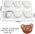 6 Cavity Bear Silicone Chocolate Mold DIY Cake Accessories Molds Kitchen Ice Cubes Biscuit Pastry Manual Baking Mould...