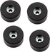 Sam&Johnny 4Pcs Speaker Isolation pad Rubber feet for Electronics Audio Turntable Speaker CD Guitar AV receivers Headphones Amp etc...