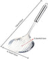 TENTA Kitchen Multi Kitchen Utensil Stainless Steel Cooking Skimmer Slotted Fish Turner Spatula Spoon Colander Drain Water Filter Spoon Hot Pot Sc...