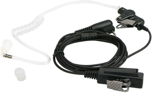 PTT Mic Covert Acoustic Tube Earpiece Headset for Motorola Radio BPR40 CP200 CLS1100 CLS1410 CP185 DEP450 EP450 RDU4100 RMU2040 PR400 RMV2080 RDM2...