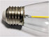 25-Pack S14 LED Bulb String Light Bulbs 7 Watt Equivalent Equivalent Daylight White 6000K 0.65W E26 LED Edison Replacement Light Bulbs for Indoor ...