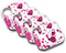MightySkins Protective Vinyl Skin Decal (4 Pack) Compatible with Tile Key Finder Phone Finder wrap Cover Sticker Skins Pink Drops...