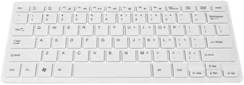 USB Mini Keyboard with Chocolate Buttons Stylish Portable Ultra Slim for Mac PC...