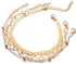 Elegant Multilayer Rhinestone Anklet Set for Women - Summer Beach Ankle Jewelry, Boho Anklet Chain - Sexy Foot Accessory Gift for Women...