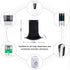 2PCS Dispenser Drip Tray Wall Mount Soap Dispenser Bracket,Laundry Detergent Drip Catcher Prevent Dripping and Spraying, Easy to Clean(Black...