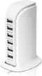 6-Port USB Wall Charger Desktop Charging Station Quick Charge 2.1,Compatible with iPhone14,Samsung,LG, Nexus, Nokia, Lumina, HTC, Pixel and More(W...