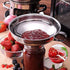 5-Inch Funnel with Fine Mesh Strainer, 304 Stainless Steel Funnel with Extra Fine Mesh Strainer 200 Mesh Cooking Oil Filter Strainer for Juice Str...