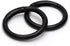 10Pcs Zinc Alloy Spring O Ring, 1-1/4" 32mm Gate O Ring Round Carabiner Metal Snap Clip Trigger Spring Keyring Buckle for Bags,Purses...