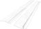Stove Gap Covers Kitchen Counter Gap Covers with Heat Resistant Wide & Long Gap Filler Used for Protect Gap Filler Sealing Spills in Kitchen Counter, Stovetops, 2 Pack, Semi-clear, 21 Inch