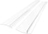 Stove Gap Covers Kitchen Counter Gap Covers with Heat Resistant Wide & Long Gap Filler Used for Protect Gap Filler Sealing Spills in Kitchen Counter, Stovetops, 2 Pack, Semi-clear, 21 Inch