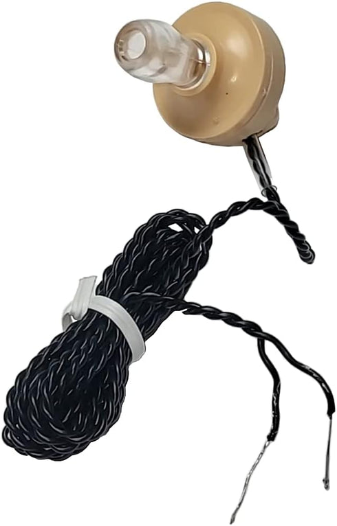 Piezoelectric Ear Phone High Impedance Ceramic Piezo Ear Piece for Crystal Radios - Upgraded Brass Diaphram with All Soldered Connections......