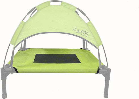 Midlee Dog Cot Replacement Bed Fabric- Green(Small)...