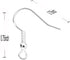 800 Pieces Silver Plated Earring Hooks Fish Hooks Ear Wire for DIY Jewelry Making...