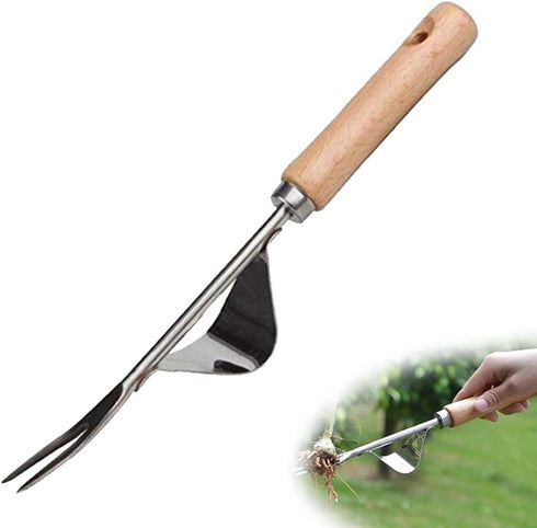 Hand Weeder Tool,Stainless Steel Manual Weed Puller Bend-Proof,Premium Gardening Tool for Easy Weed Removal and Deeper Digging 2 Pcs…...