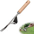 Hand Weeder Tool,Stainless Steel Manual Weed Puller Bend-Proof,Premium Gardening Tool for Easy Weed Removal and Deeper Digging 2 Pcs…...