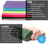12" x 12" Pro Multi-Surface Microfiber Cleaning Cloths | Black - 12 Pack | Premium Microfiber Towels for Cleaning Glass, Kitchens, Bathrooms, Auto...