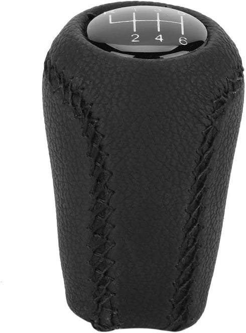 Qiilu Car 5 Speed & 6 Speed Manual Gear Shift Lever Knob Stick Head Fit for Mazda 2005 2006 2007 2008 2009 2010 2011 Shifter Knob(6 speed)...