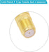 F Female to RCA Male, 4-Pack RCA Male to F Type Female Aux Audio Adapter Gold Plated Plug Jack Coax Coaxial Cable Connector Adapter for Audio Vide...