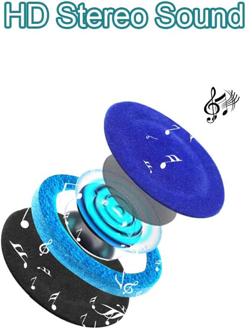 Sleep Headphones Stereo with Headband with Ultra Thin Speakers.Perfect for Side Sleeper,Sports,Air Travel,Meditation and Relaxation (Black3)...