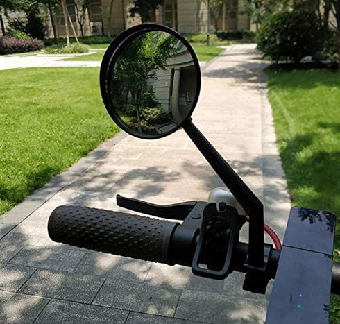 Yungeln Rearview Mirror Scooter Adjustable Rear View Glass Bicycle Mirror Reflector Compatible for Xiaomi 1S M365 Pro Scooter...