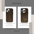 Stylish & Durable Shockproof Protection Leather Case for iPhone 15 in Horween Leather MagSafe Compatible (BOX Leather Orange, iPhone 15 Pro Max)...