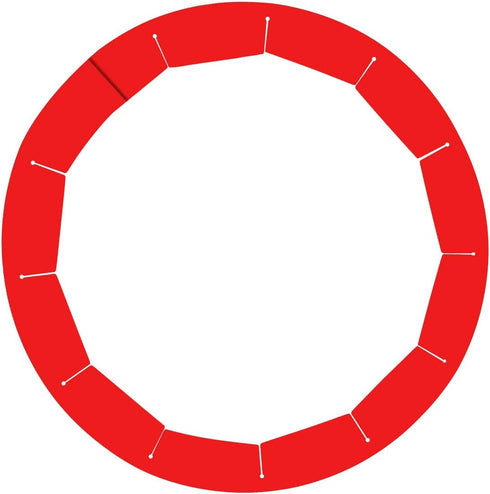 Adjustable Silicone Pie Crust Shields - Baking Protectors Cover Ring Fits 8-11.4 Inch Pies...