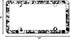 Jack Skellington Faces Heads Expressions Tim Burton Nightmare Before Christmas Disney Auto Car Truck SUV Vehicle Universal-fit License Plate Frame...