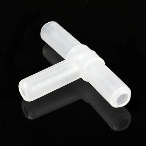 10pcs 3 Way Air Line Connector Aquarium Fish Tank Airline Tee Valve Pump Tube, White...