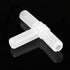 10pcs 3 Way Air Line Connector Aquarium Fish Tank Airline Tee Valve Pump Tube, White...