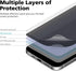 [2 PACK Privacy Screen Protector for iPhone 11/Xr, Anti-Spy Full Glue PET EPU Hybrid Screen Protector, Self-Healing, Case Friendly, Easy Installat...